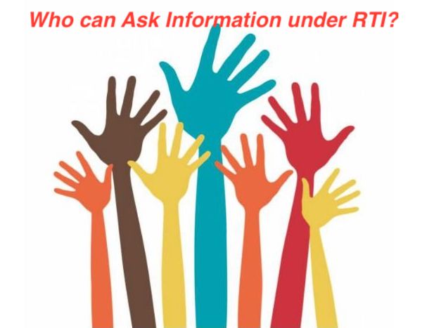 Who Can seek information under RTI