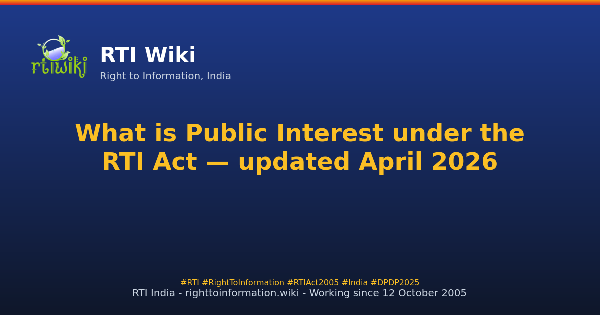 explanations / public-interest — RTI Wiki