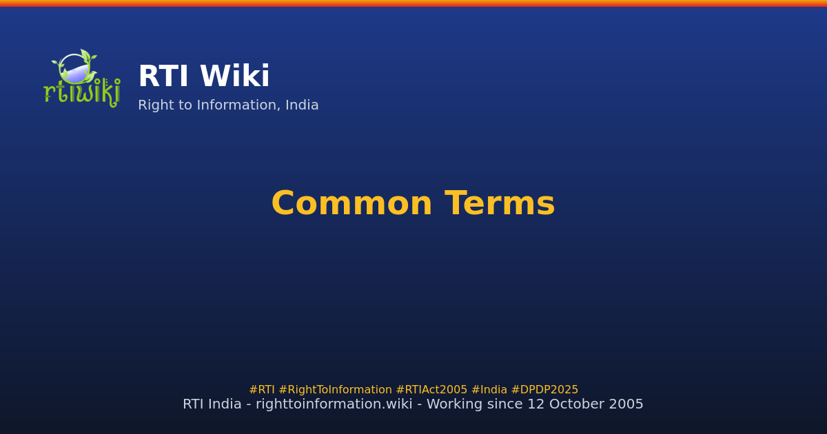 explanations — RTI Wiki