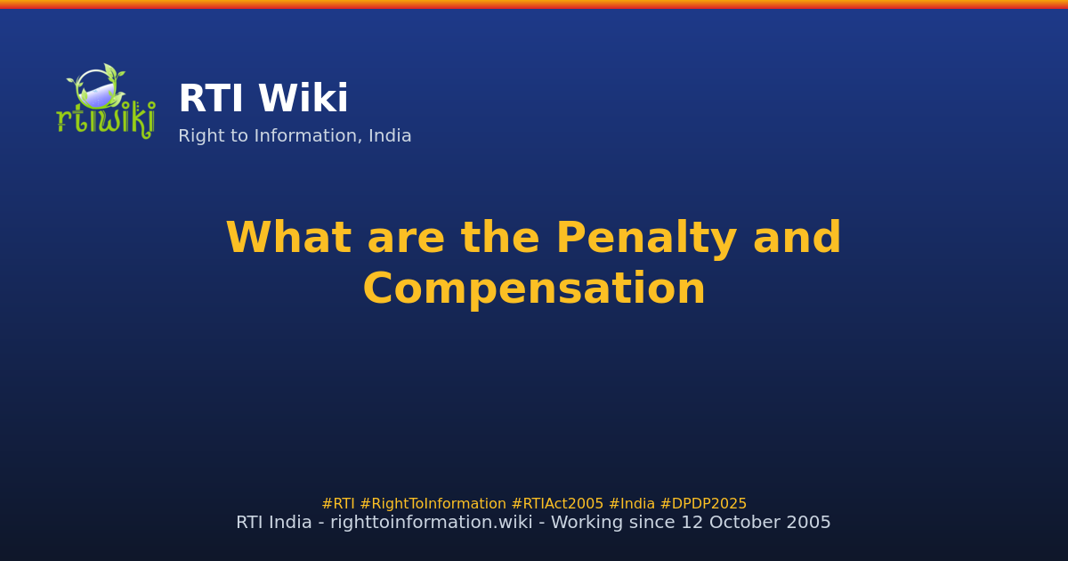 guide / applicant / application / penality-provisions-pio — RTI Wiki